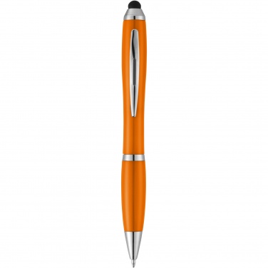 Logotrade Logogeschenke das Foto: Nash Stylus Kugelschreiber mit farbigem Griff und Schaft