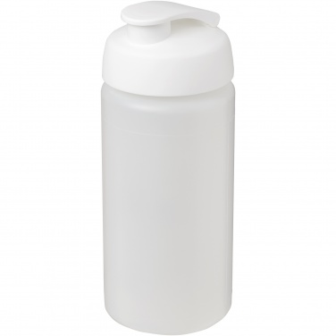Logotrade Werbegeschenke das Foto: Baseline® Plus grip 500 ml Sportflasche mit Klappdeckel
