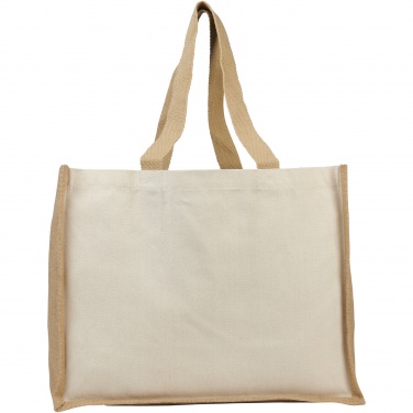 Logotrade Geschäftsgeschenke das Foto: Varai 320 g/m Canvas und Jute Einkaufstasche 23L