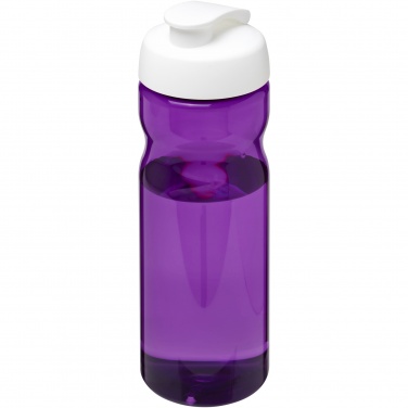 Logotrade Firmengeschenke das Foto: H2O Active® Eco Base 650 ml Sportflasche mit Klappdeckel