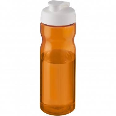 Logotrade Werbeartikel das Foto: H2O Active® Eco Base 650 ml Sportflasche mit Klappdeckel