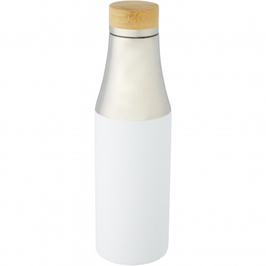 Logotrade Geschäftsgeschenke das Foto: Hulan 540 ml Kupfer-Vakuum Isolierflasche mit Bambusdeckel