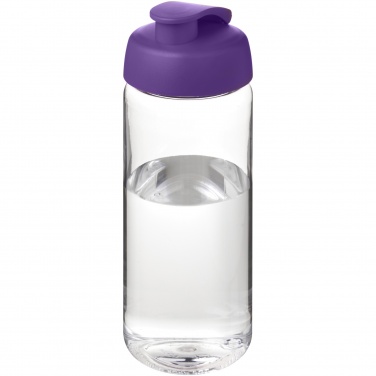 Logotrade Geschäftsgeschenke das Foto: H2O Active® Octave Tritan™ 600-ml-Sportflasche mit Klappdeckel