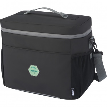 Logotrade Werbegeschenke das Foto: Aqua wasserabweisende Kühltasche für 20 Dosen aus GRS Recyclingmaterial 22 L