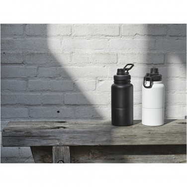 Logotrade Werbegeschenke das Foto: Dupeca 840 ml RCS-zertifizierte Isolierflasche aus Edelstahl 