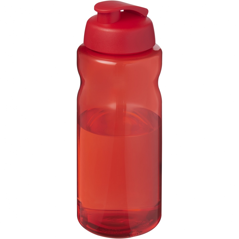 Logotrade Logogeschenke das Foto: H2O Active® Eco Big Base 1L Sportflasche mit Klappdeckel 