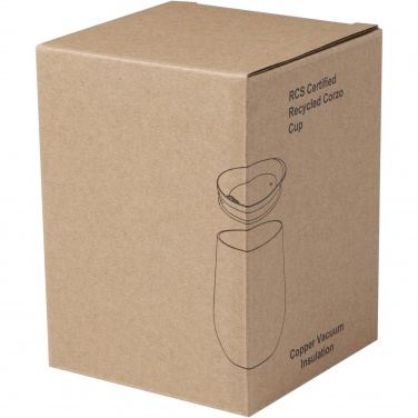 Logotrade Werbeartikel das Foto: Corzo 350 ml RCS-zertifizierter Kupfer-Vakuum Isolierbecher aus recyceltem Edelstahl