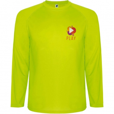 Logotrade Werbegeschenke das Foto: Montecarlo Langarm Sport-Shirt für Männer