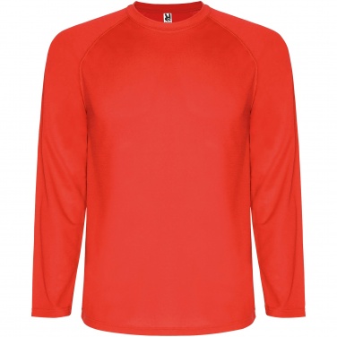 Logotrade Firmengeschenke das Foto: Montecarlo Langarm Sport-Shirt für Männer