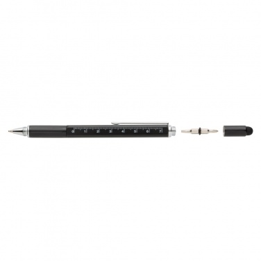 Logotrade Werbeartikel das Foto: 5-in-1 Aluminium Tool-Stift