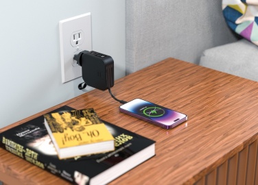 Logotrade Werbeartikel das Foto: Urban Vitamin Saratoga 5-in-1 universal Charger