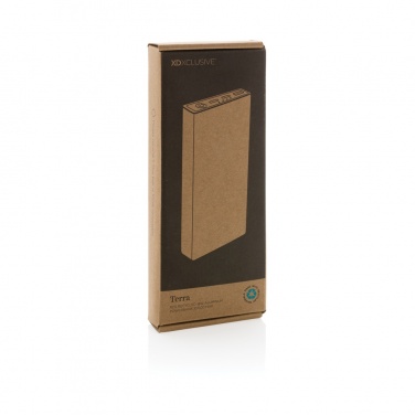 Logotrade Geschäftsgeschenke das Foto: Terra RCS recycelte 18W-Aluminium-Powerbank 10.000mAh