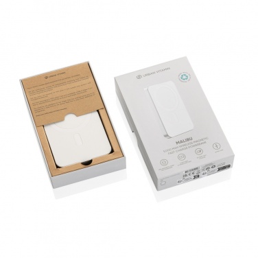 Logotrade Werbegeschenke das Foto: Urban Vitamin Malibu 5.000mAh Powerbank aus RCS Plastik/Alu