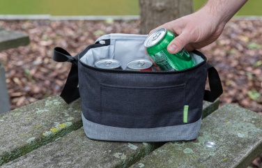 Logotrade Logogeschenke das Foto: Zweifarbige RPET Kühltasche