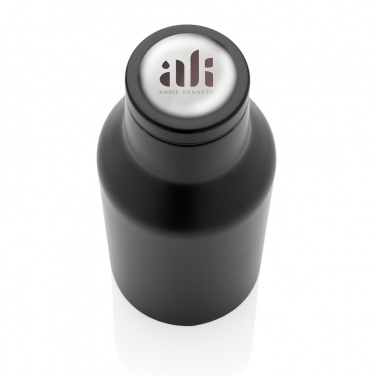 Logotrade Logogeschenke das Foto: RCS recycelte Stainless Steel Kompakt-Flasche