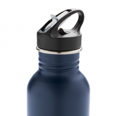 Logotrade Firmengeschenke das Foto: Deluxe Sportflasche aus Edelstahl