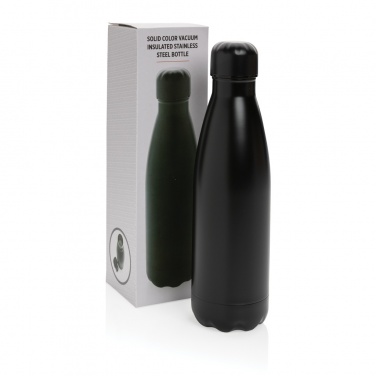 Logotrade Werbeartikel das Foto: Einfarbige Vakuumisolierte Stainless Steel Flasche