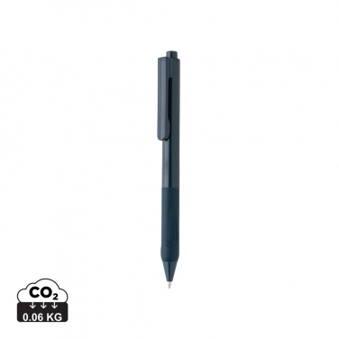 Logotrade Werbegeschenke das Foto: X9 Solid-Stift mit Silikongriff