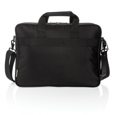 Logotrade Logogeschenke das Foto: Swiss Peak RPET Voyager RFID 15.6" Laptoptasche