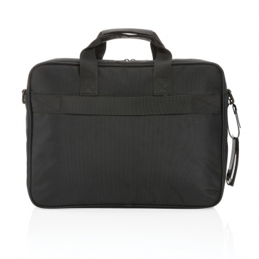 Logotrade Werbeartikel das Foto: Swiss Peak AWARE™ RPET Voyager 15.6" Laptop-Tasche