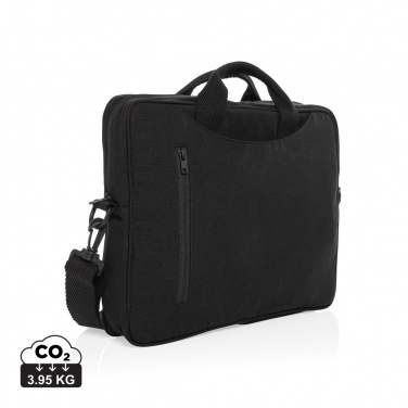 Logotrade werbemittel das Foto: Laluka AWARE™ 15.4" Laptop-Tasche aus recycelter Baumwolle