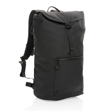 Logotrade Geschäftsgeschenke das Foto: Impact AWARE™ RPET wasserabweisender 15.6" Laptop-Rucksack