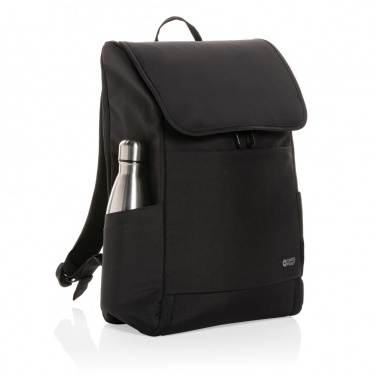 Logotrade Firmengeschenke das Foto: Swiss Peak Fern AWARE™ RPET 15,6" Rucksack mit Allover-Zip