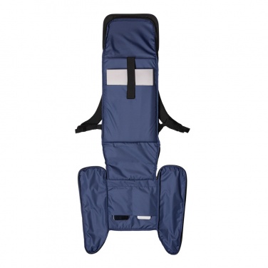 Logotrade Werbeartikel das Foto: Swiss Peak Fern AWARE™ RPET 15,6" Rucksack mit Allover-Zip