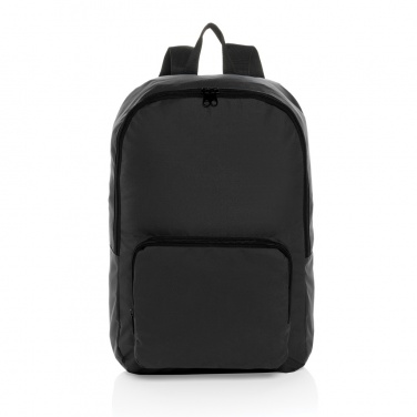 Logotrade werbemittel das Foto: Dillon AWARE™ RPET faltbarer klassischer Rucksack