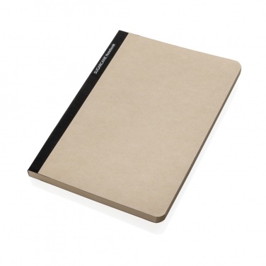 Logotrade Firmengeschenke das Foto: Stylo Bonsucro zertifiziertes Zuckerrohrpapier Notizbuch A5