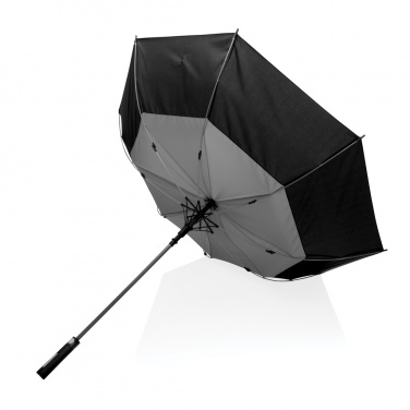 Logotrade Werbeartikel das Foto: 27" Impact AWARE™ RPET 190T Auto-Open Stormproof-Schirm