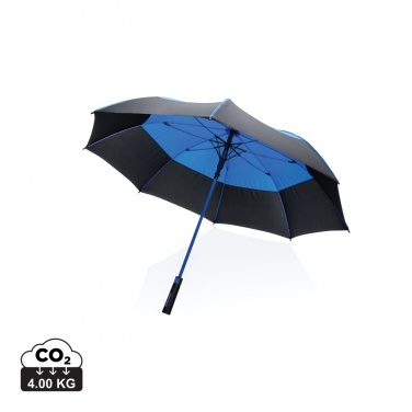Logotrade Werbegeschenke das Foto: 27" Impact AWARE™ RPET 190T Auto-Open Stormproof-Schirm