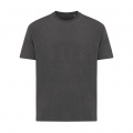 Iqoniq Teide T-Shirt aus recycelter Baumwolle, Anthrazit meliert