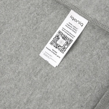 Logotrade Geschäftsgeschenke das Foto: Iqoniq Torres ungefärbter Hoodie aus recycelter Baumwolle