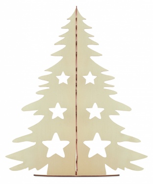 Logotrade Werbegeschenke das Foto: DIY Weihnachtsbaum aus Holz