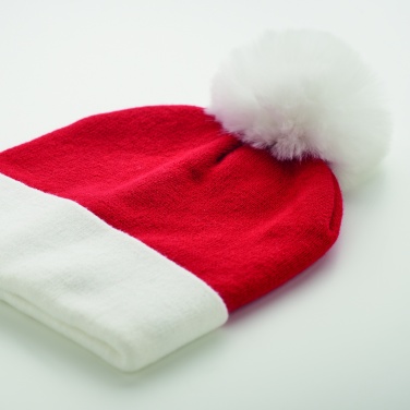 Logotrade Logogeschenke das Foto: Weihnachtliche Strickmütze