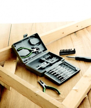 Logotrade Geschäftsgeschenke das Foto: Werkzeugkoffer, 25-teilig