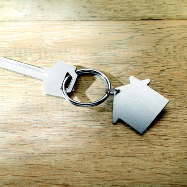 Logotrade Werbegeschenke das Foto: Schlüsselring Haus Lahti
