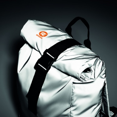 Logotrade Geschäftsgeschenke das Foto: Reflektierender Rucksack