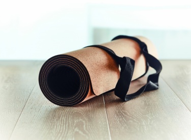 Logotrade Werbegeschenke das Foto: Yoga Matte Kork