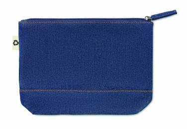 Logotrade Firmengeschenke das Foto: Denim Kosmetiktasche