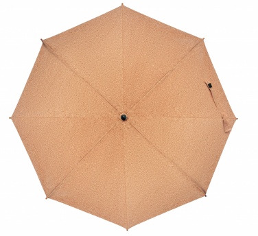 Logotrade Werbeartikel das Foto: Regenschirm mit Kork