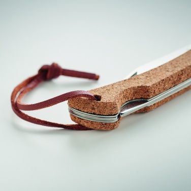 Logotrade Werbeartikel das Foto: Taschenmesser Kork