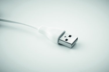 Logotrade werbemittel das Foto: Schlüsselring-Ladekabel 3in1