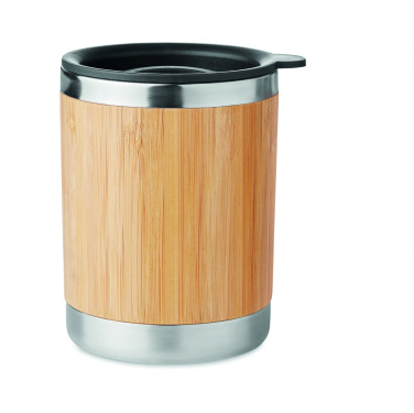 Logotrade werbemittel das Foto: Trinkbecher Bambus 250 ml