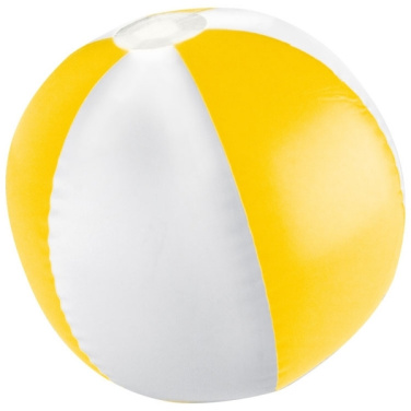 Logotrade werbemittel das Foto: Zweifarbiger Wasserball KEY WEST