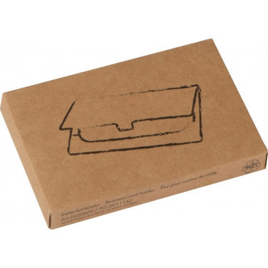 Logotrade Firmengeschenke das Foto: Metall-Visitenkartenhalter CORNWALL