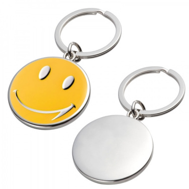 Logotrade Werbegeschenke das Foto: Schlüsselanhänger SMILE