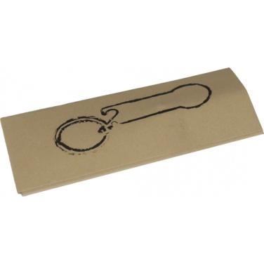 Logotrade Firmengeschenke das Foto: Schlüsselanhänger mit Einkaufswagenchip STICKIT