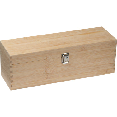 Logotrade werbemittel das Foto: Weinkiste aus Holz SAINT-ETIENNE
